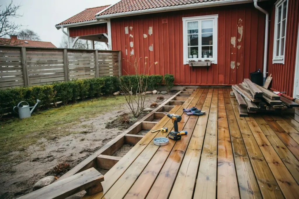 altanrenovering steg f r steg s byter du trall och undviker vanliga misstag